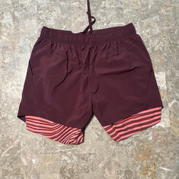 Nike Court Shorts Mens Large Red Slam Advantage Tennis 7” Roland Garros DV0704 - Picture 10 of 10